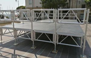 Stage Railings Rental