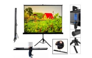 Projector + 8′ Tripod Screen Rental