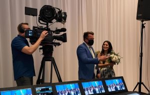 Virtual Event Live Streaming Service with 1-Camera Setup