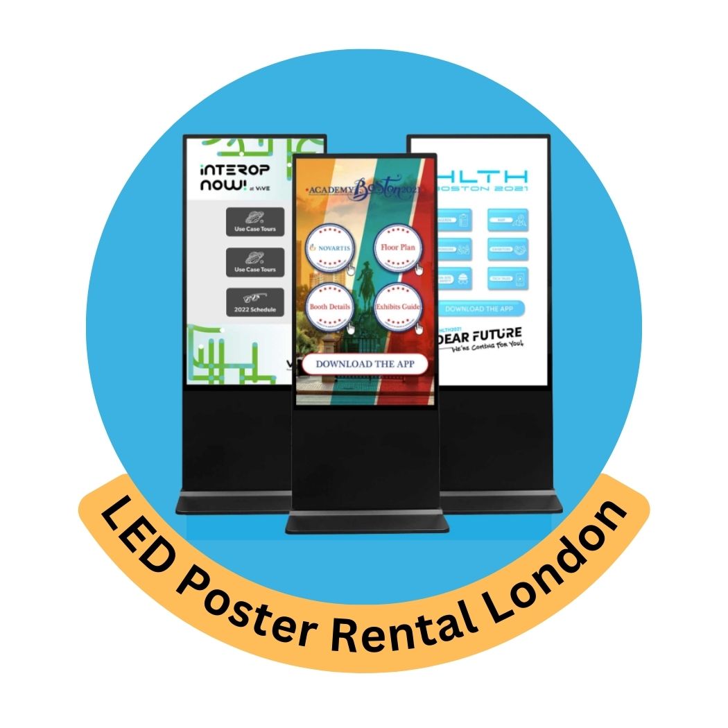 LED Poster Rental in London