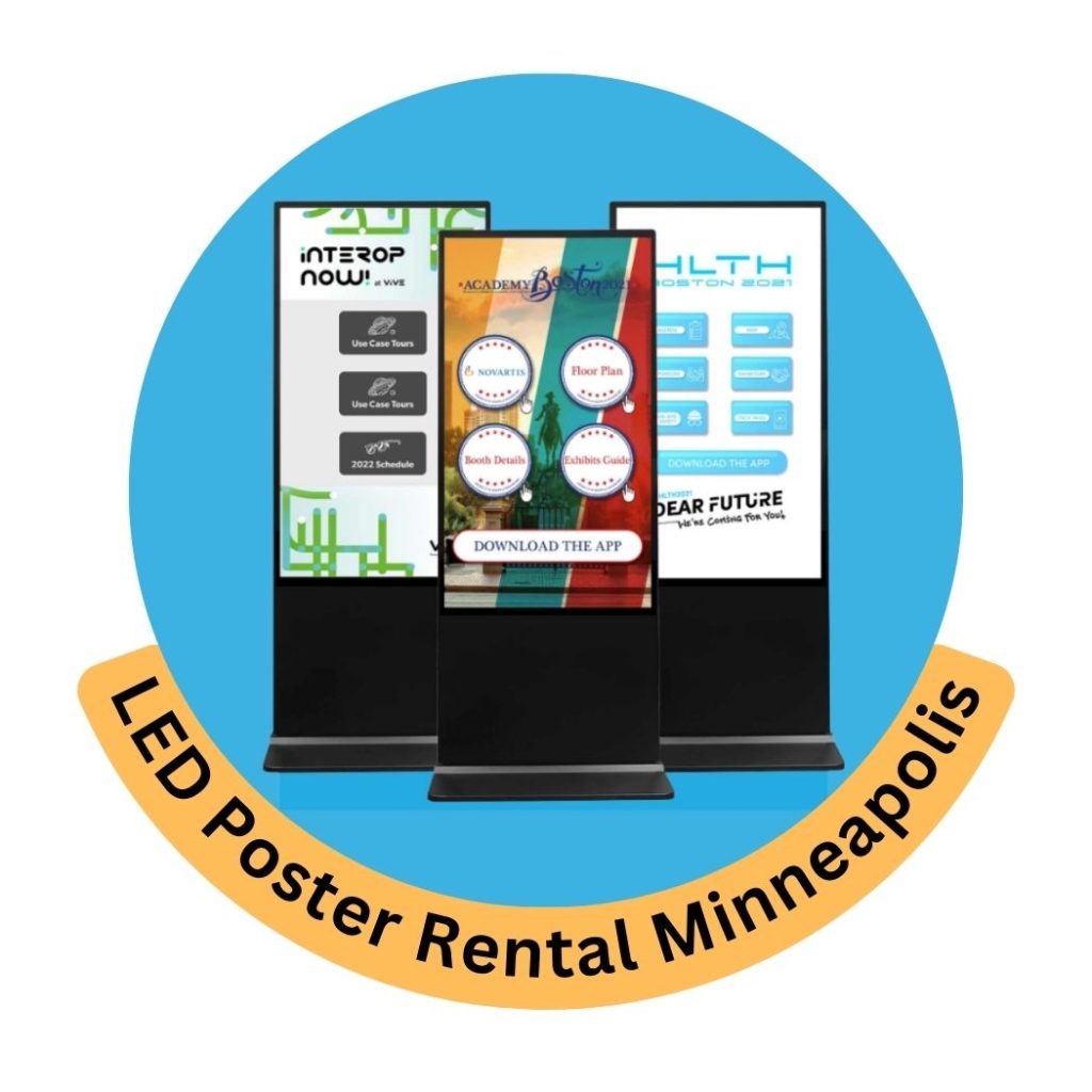Led Making Poster LED Poster Rental Minneapolis | Vertical & Digital LED Poster Solutions