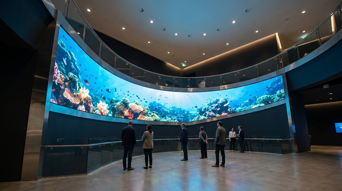 Curved and Custom LED Displays